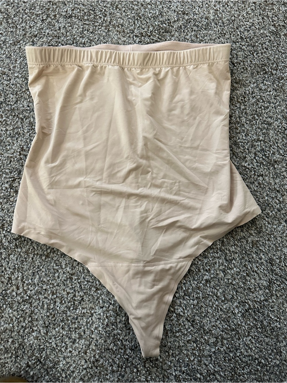 Assets By Spanx High-Waist Seamless Shaper in Beige